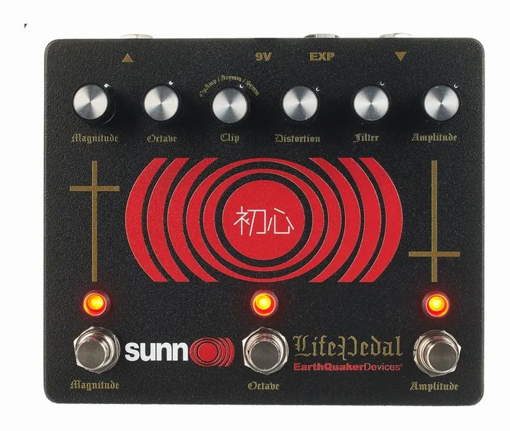 EarthQuaker Devices Sunn O))) Life Pedal V3, led e interruttore a pedale