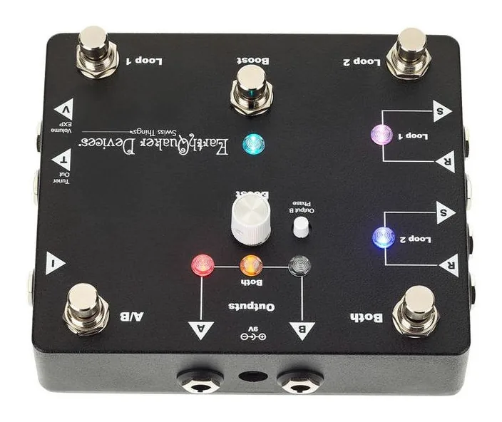 EarthQuaker Devices Swiss Things, ingressi e uscite laterali
