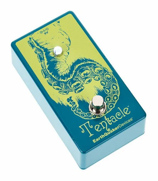 EarthQuaker Devices Tentacle V2 Analog Octave Up, manopole viste dall'alto