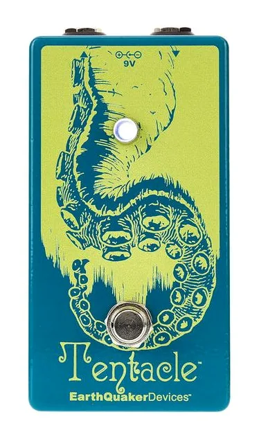 EarthQuaker Devices Tentacle V2 Analog Octave Up, connettori sul retro dell'unita