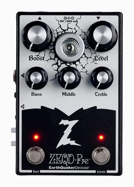 EarthQuaker Devices ZEQD PRE - Tube Preamp/Booster, griglia dell'altoparlante