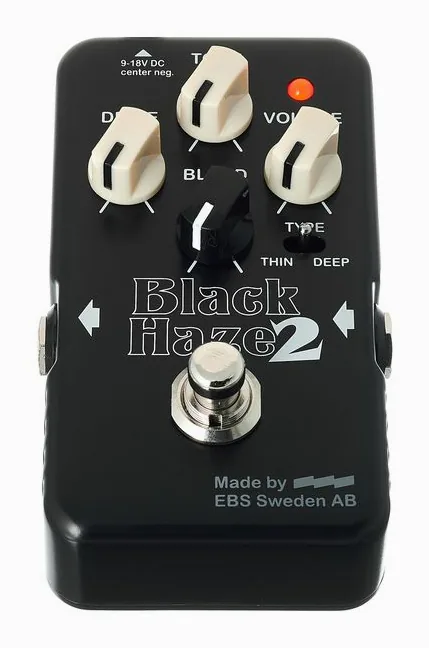 EBS Black Haze 2, connettori sul retro dell'unita