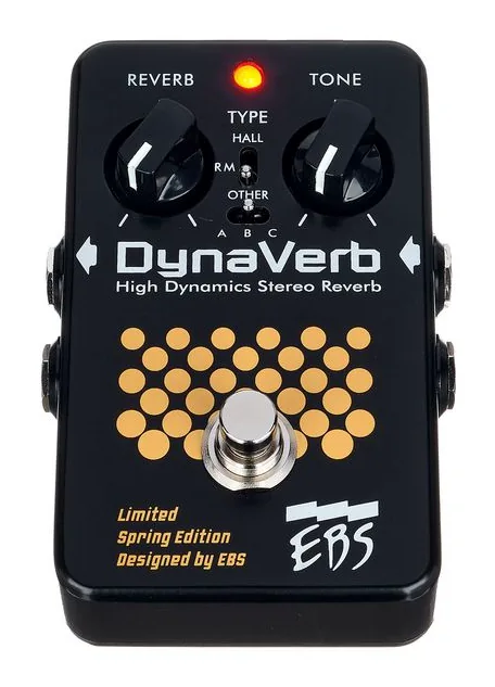 EBS DynaVerb Limited Spring Ed., connettori sul retro dell'unita