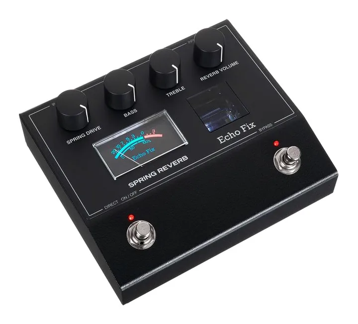 Echo Fix EF-P2 Spring Reverb, ingressi e uscite laterali