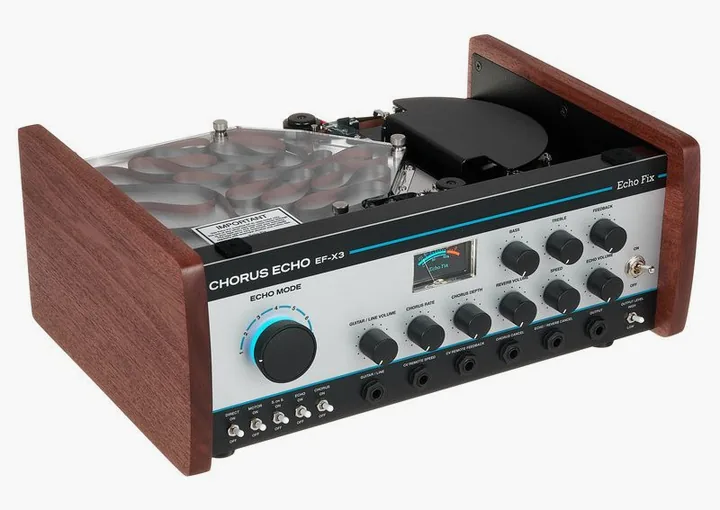 Echo Fix EF-X3 Chorus Echo Silver, grafica del pannello superiore