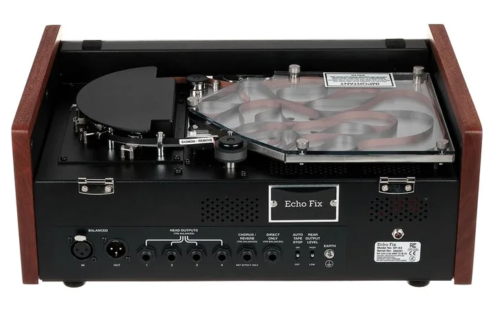 Echo Fix EF-X3 Chorus Echo Silver, grafica del pannello superiore