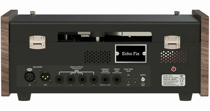 Echo Fix EF-X3 Vintage Voice Blue Desk, led e interruttore a pedale