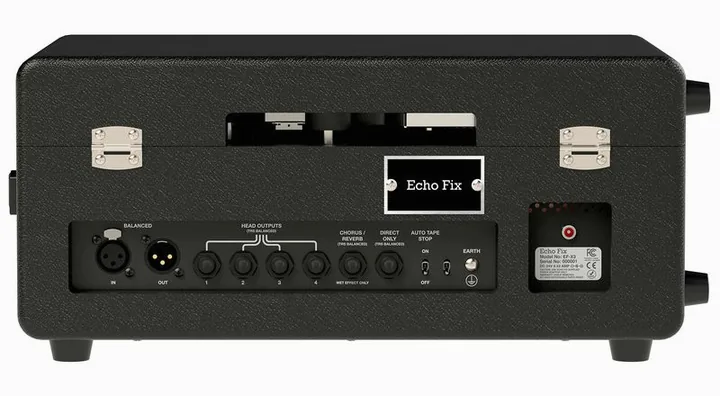 Echo Fix EF-X3 Vintage Voice Blue Tolex, led e interruttore a pedale