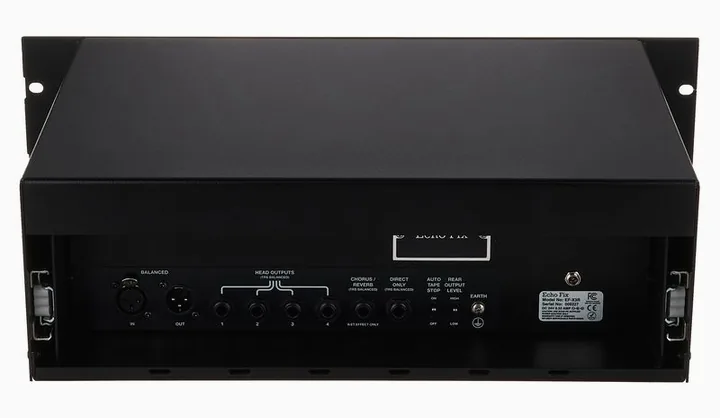 Echo Fix EF-X3R Chorus Echo Black, grafica del pannello superiore