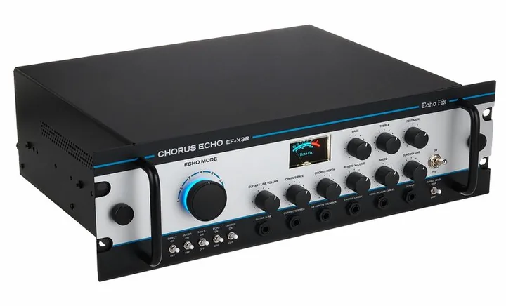 Echo Fix EF-X3R Chorus Echo Silver, grafica del pannello superiore