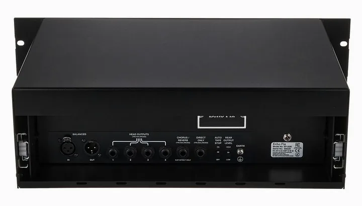 Echo Fix EF-X3R Chorus Echo Silver, grafica del pannello superiore