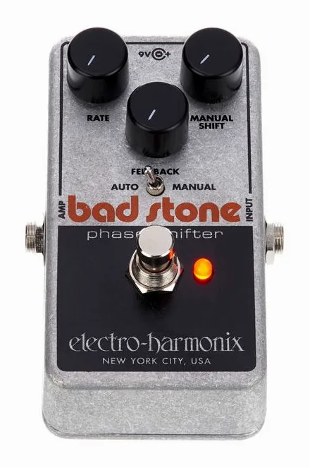 Electro Harmonix Bad Stone, ingressi e uscite laterali