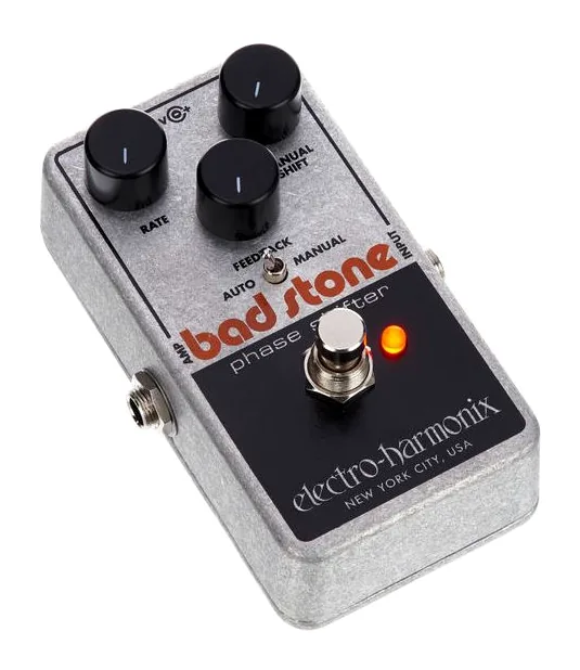 Electro Harmonix Bad Stone, manopole viste dall'alto