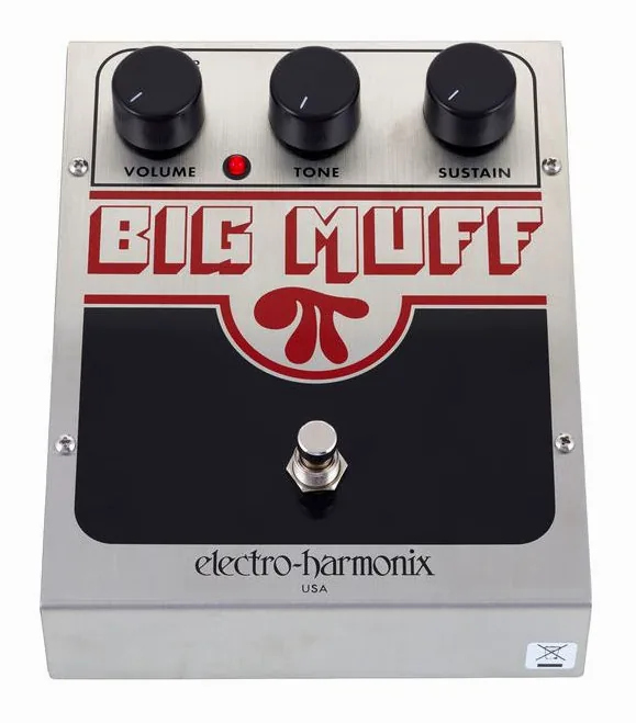 Electro Harmonix Big Muff PI Classic, connettori sul retro dell'unita