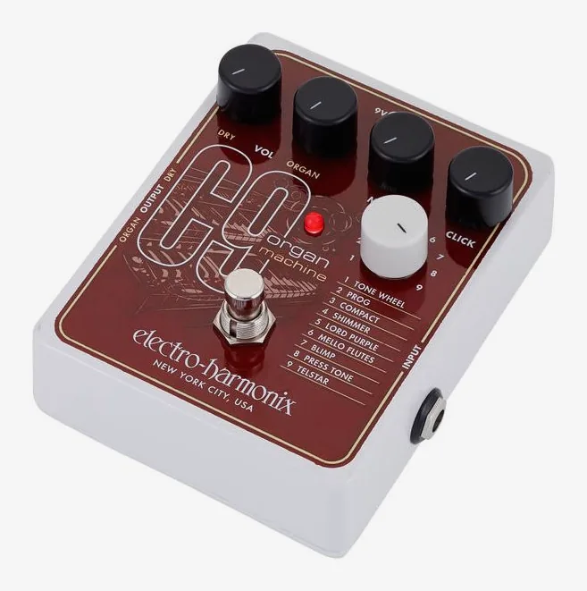 Electro Harmonix C9 Organ Machine, led e interruttore a pedale
