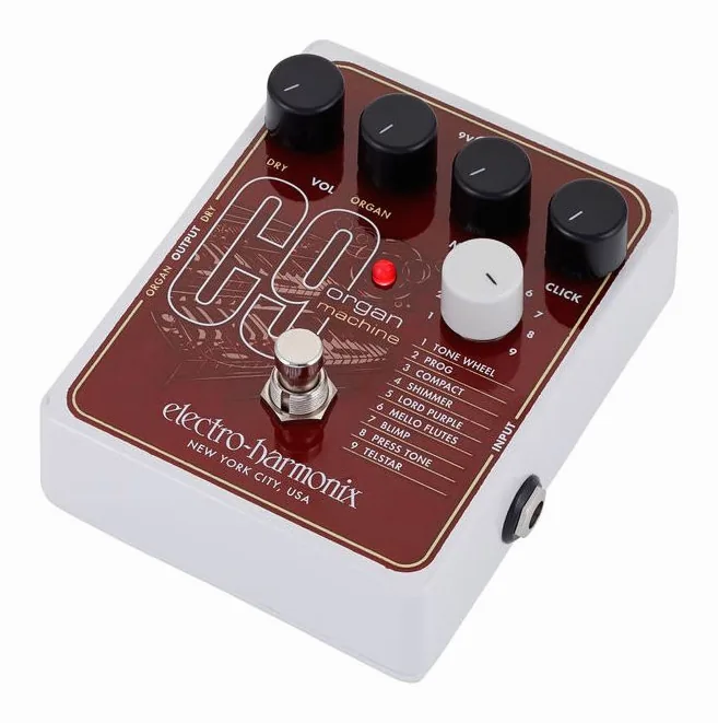 Electro Harmonix C9 Organ Machine fotografato frontalmente