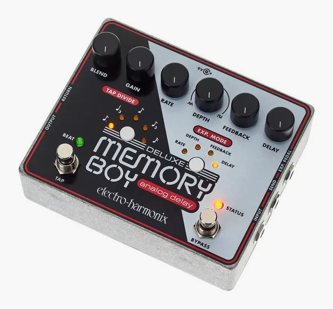 Electro Harmonix Deluxe Memory Boy visto di fronte
