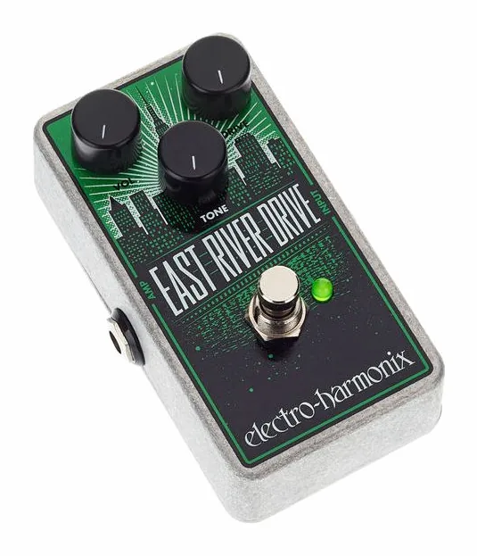 Electro Harmonix East River Drive, manopole viste dall'alto