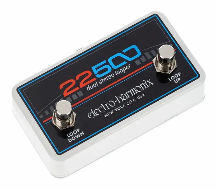 Electro Harmonix 22500 Foot Controller, manopole viste dall'alto