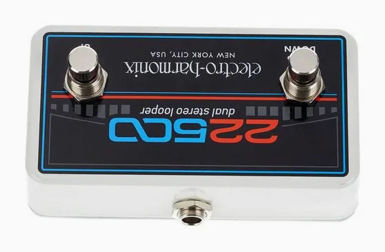Electro Harmonix 22500 Foot Controller, connettori sul retro dell'unita