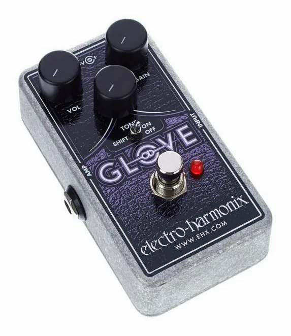 Electro Harmonix OD Glove, ingressi e uscite laterali