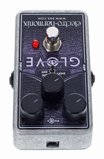 Electro Harmonix OD Glove, ingressi e uscite laterali