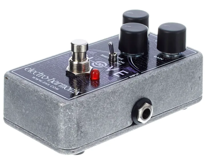 Electro Harmonix OD Glove, connettori sul retro dell'unita