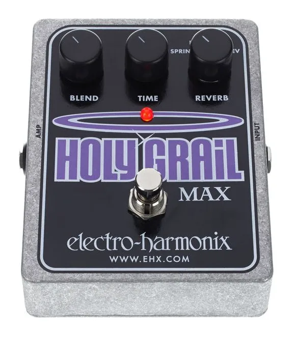 Electro Harmonix Holy Grail Max, connettori sul retro dell'unita