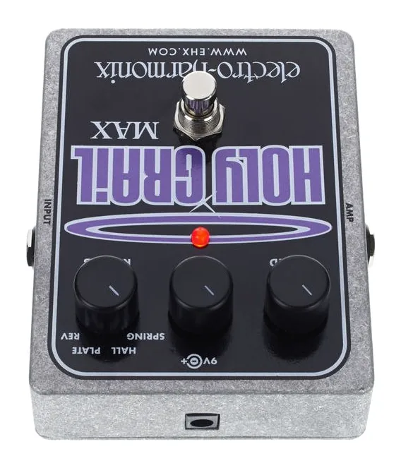 Electro Harmonix Holy Grail Max, led e interruttore a pedale