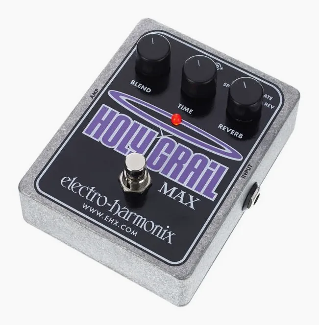 Electro Harmonix Holy Grail Max fotografato frontalmente