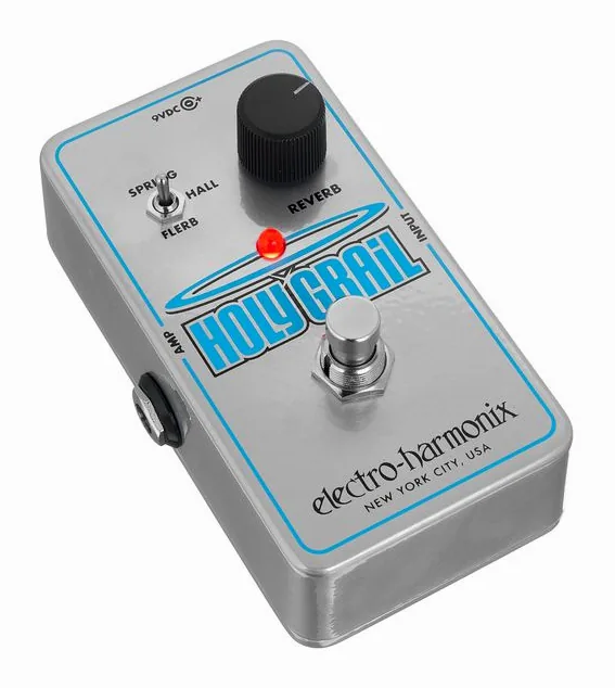 Electro Harmonix Holy Grail Nano Reverb, led e interruttore a pedale