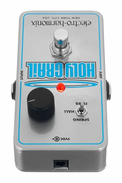 Electro Harmonix Holy Grail Nano Reverb, connettori sul retro dell'unita