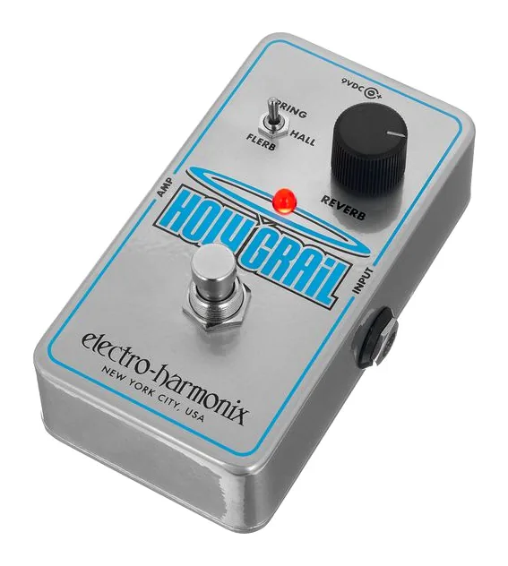 Electro Harmonix Holy Grail Nano Reverb in primo piano frontale
