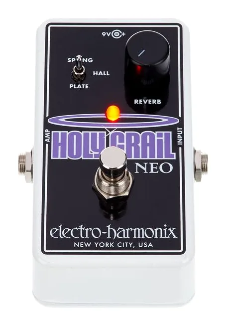 Electro Harmonix Holy Grail Neo, grafica del pannello superiore