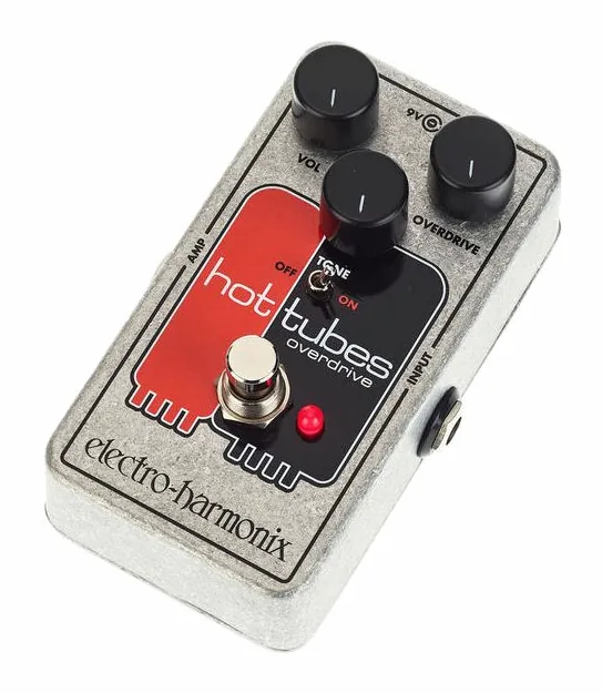 Electro Harmonix Hot Tubes Nano fotografato frontalmente