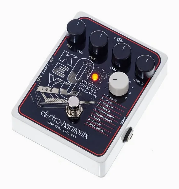 Electro Harmonix KEY9 Electric Piano Machine fotografato frontalmente
