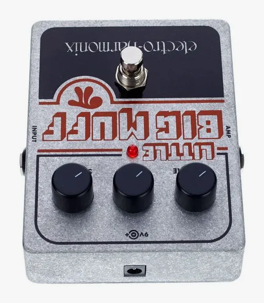 Electro Harmonix Little Big Muff Pi, grafica del pannello superiore
