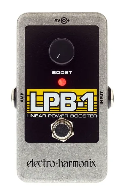 Electro Harmonix LPB-1, grafica del pannello superiore