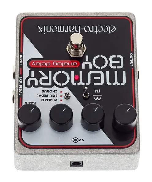 Electro Harmonix Memory Boy, led e interruttore a pedale