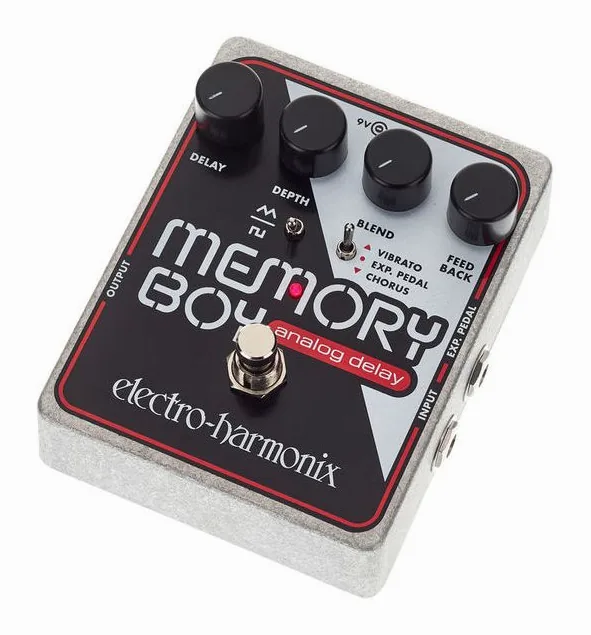Electro Harmonix Memory Boy fotografato frontalmente