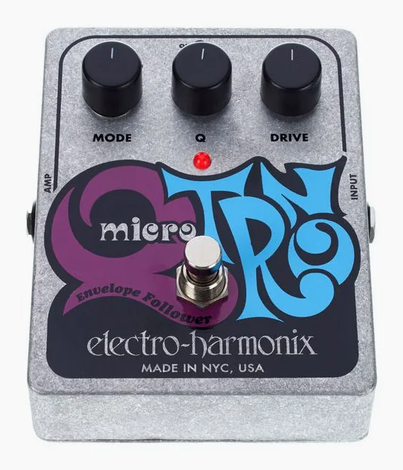 Electro Harmonix Micro Q-Tron, ingressi e uscite laterali