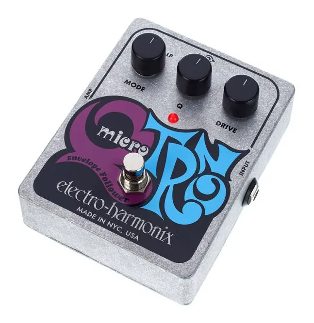 Electro Harmonix Micro Q-Tron fotografato frontalmente