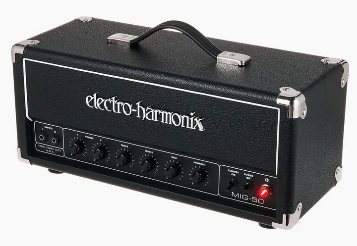 Electro Harmonix MIG-50 Head visto di fronte