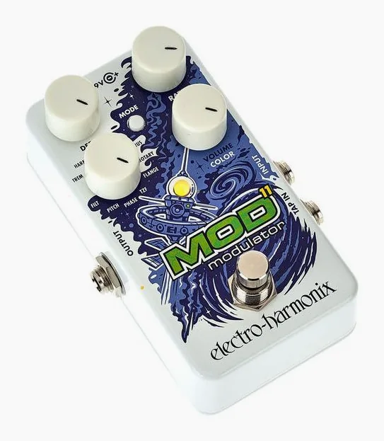 Electro Harmonix Mod 11 Modulator, connettori sul retro dell'unita
