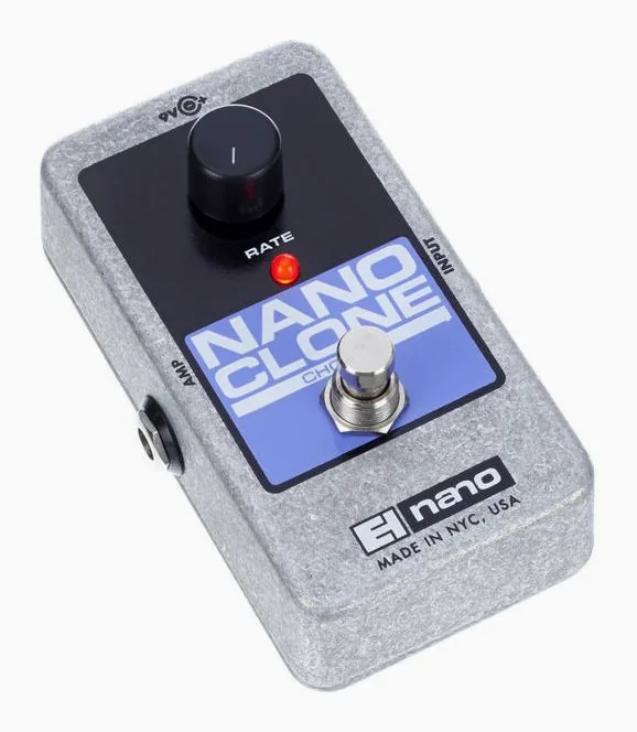 Electro Harmonix Nano Clone, led e interruttore a pedale