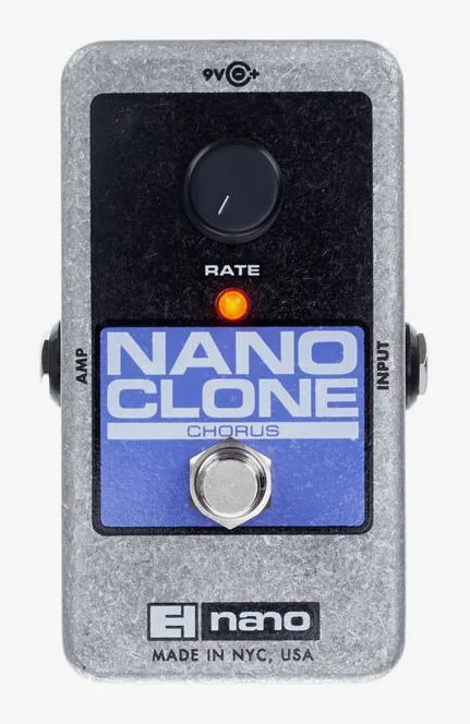 Electro Harmonix Nano Clone, led e interruttore a pedale