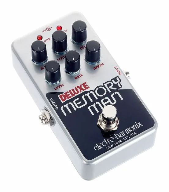 Electro Harmonix Nano Deluxe Memory Man, grafica del pannello superiore