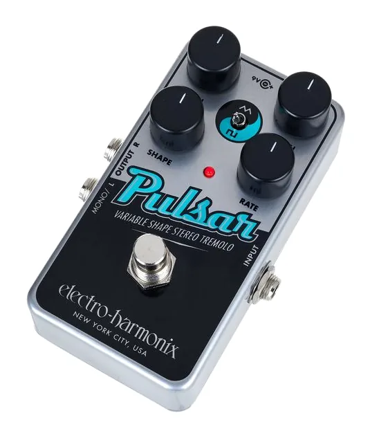 Electro Harmonix Nano Pulsar Tremolo visto di fronte