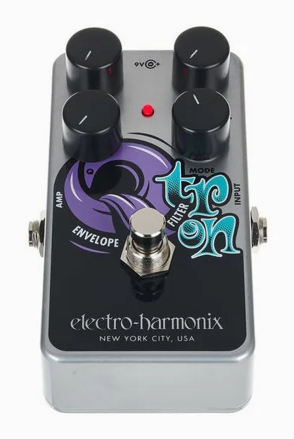 Electro Harmonix Nano Q-Tron Envelope Filter, manopole viste dall'alto