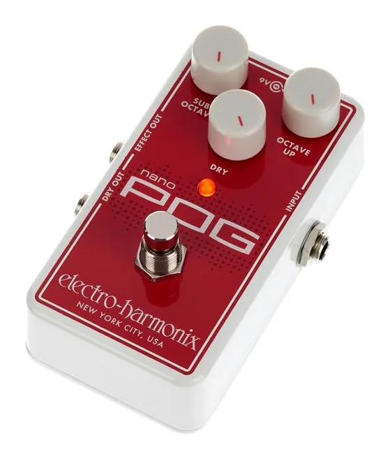 Electro Harmonix Nano POG in primo piano frontale